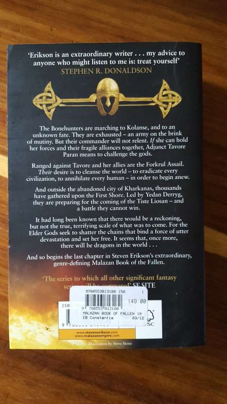 The Crippled God (Malazan Book of the Fallen #10) by Steven Erikson