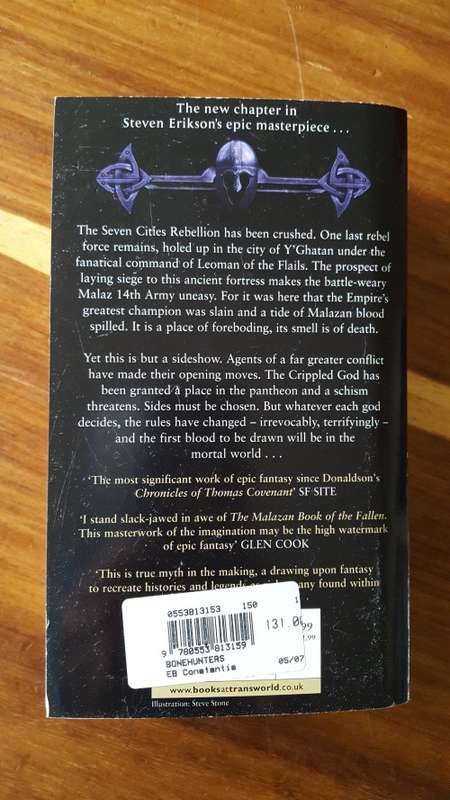 The Bonehunters (Malazan Book of the Fallen #6) by Steven Erikson