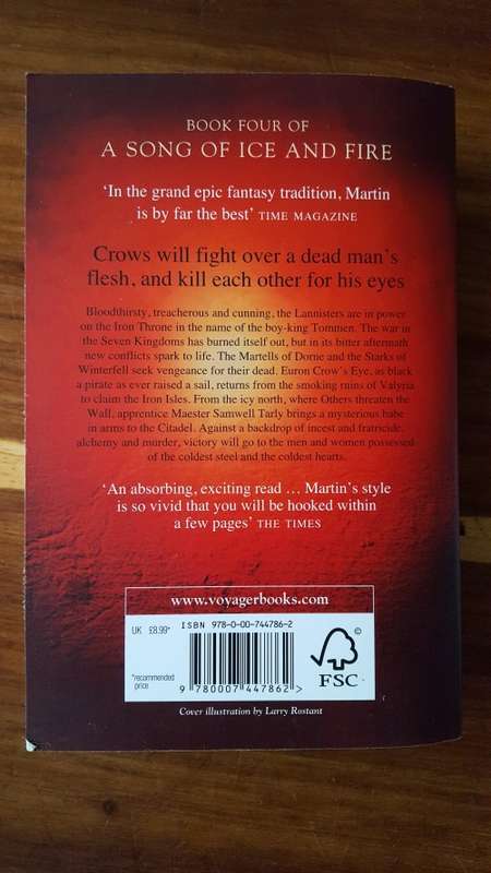A Feast for Crows (A Song of Ice and Fire #4) by George R.R. Martin - Large Softcover