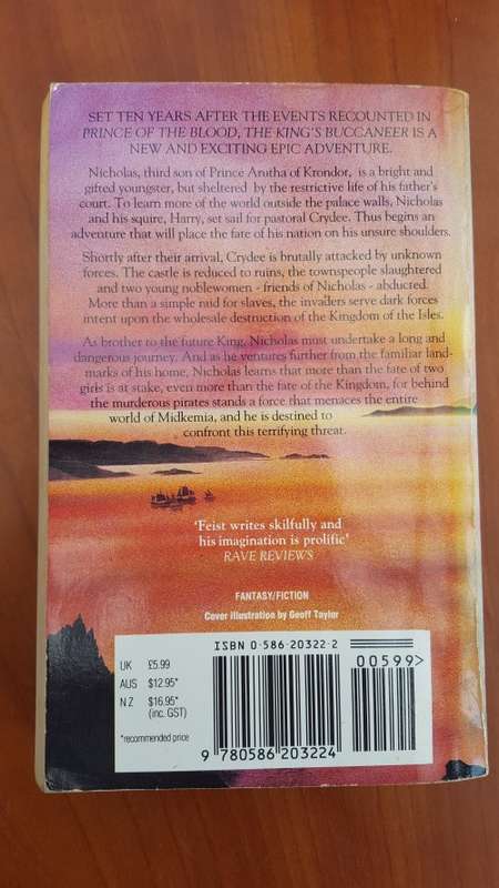 The King's Buccaneer (Krondor's Sons #2) by Raymond E. Feist