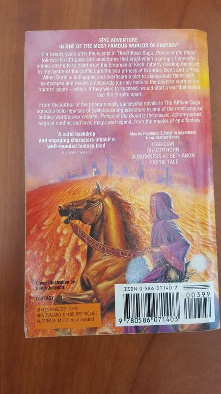 Prince of the Blood (Krondor's Sons #1) by Raymond E. Feist