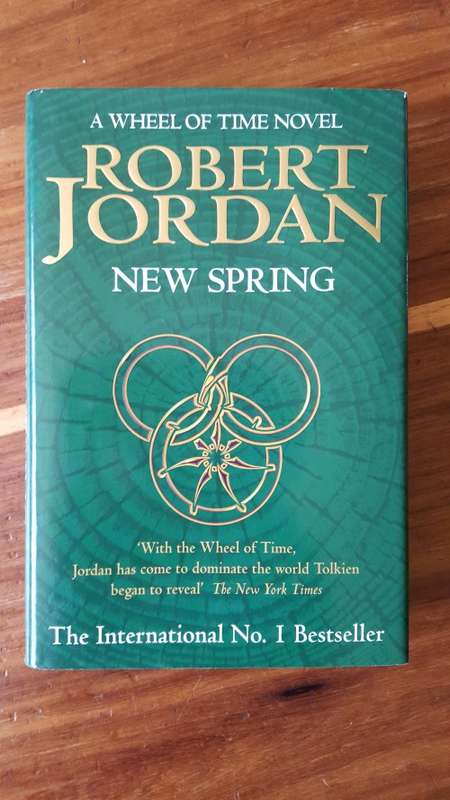 New Spring (The Wheel of Time #0) by Robert Jordan - Large Hardcover