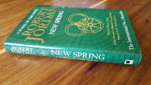 New Spring (The Wheel of Time #0) by Robert Jordan - Large Hardcover