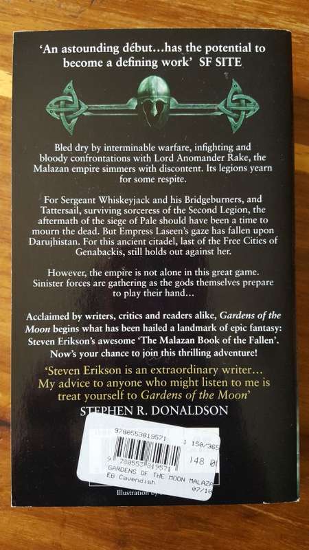 Gardens of the Moon (Malazan Book of the Fallen #1) by Steven Erikson