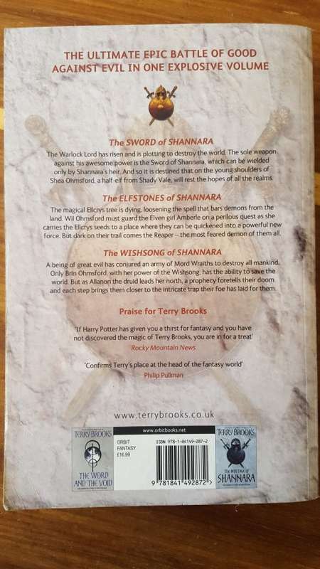 The Sword of Shannara Trilogy (3-in-1) by Terry Brooks - Large Softcover