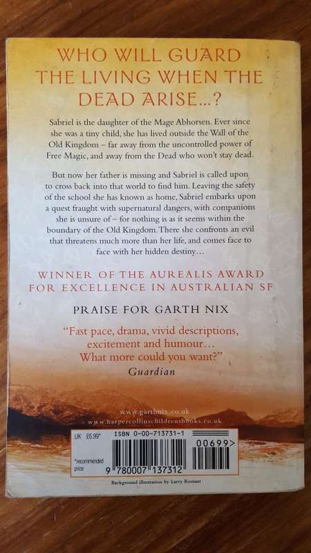 Sabriel (Abhorsen/Old Kingdom #1) by Garth Nix