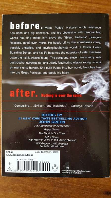 Looking for Alaska by John Green