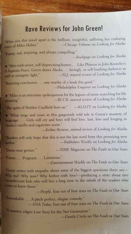 Looking for Alaska by John Green