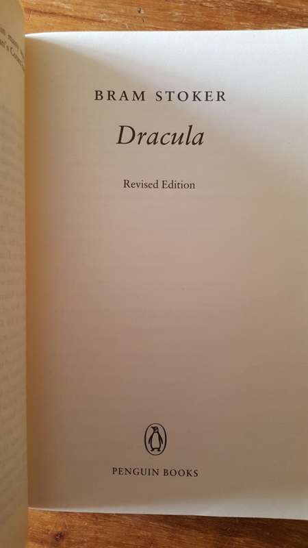 Dracula by Bram Stoker