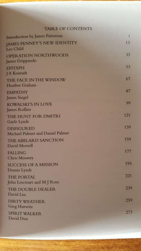 Thriller: Stories to Keep You Up All Night edited by James Patterson - Large Softcover
