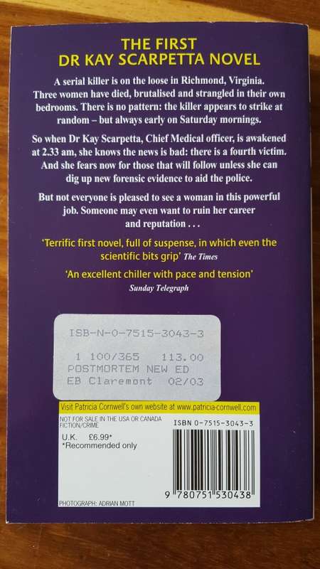 Postmortem (Kay Scarpetta #1) by Patricia Cornwell