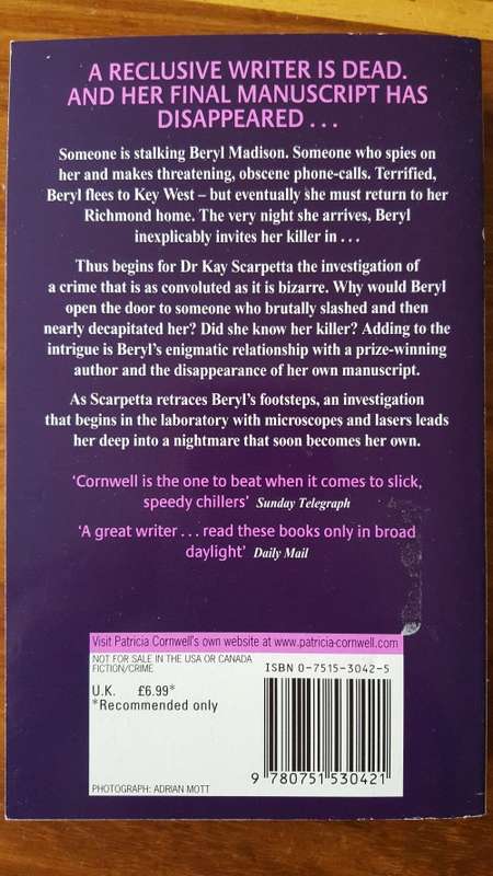 Body of Evidence (Kay Scarpetta #2) by Patricia Cornwell