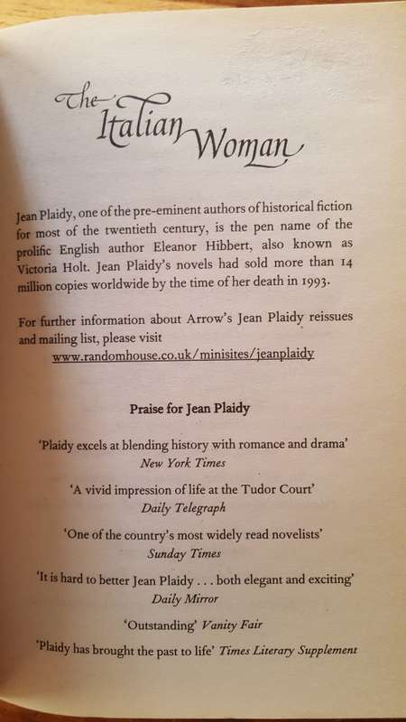 The Italian Woman (Catherine de Medici #2) by Jean Plaidy