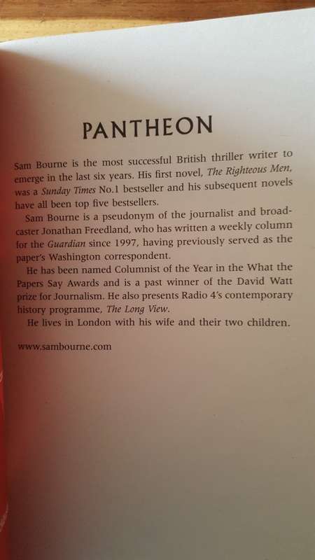 Pantheon by Sam Bourne - Large Softcover