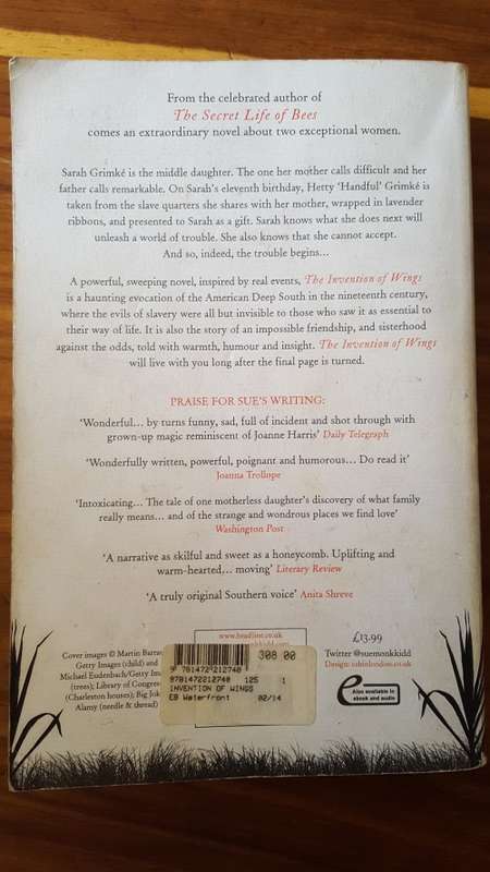 The Invention of Wings by Sue Monk Kidd - Large Softcover
