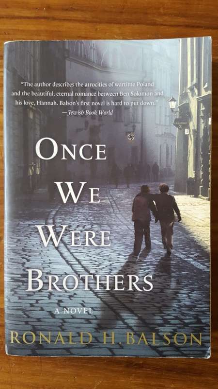 Once We Were Brothers by Ronald H. Balson