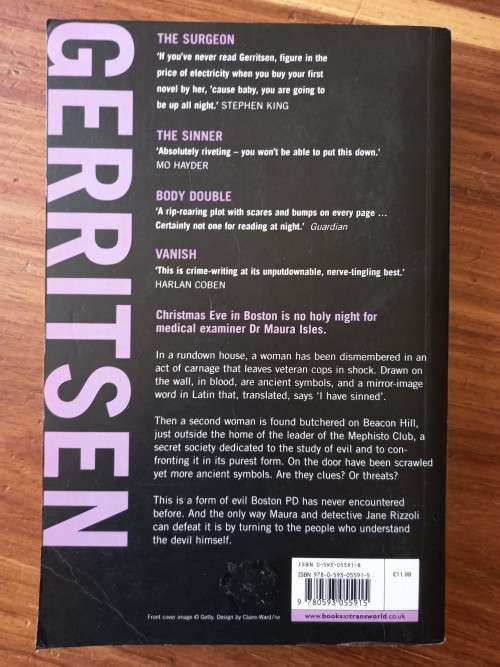 The Mephisto Club (Rizzoli and Isles #6) by Tess Gerritsen - Large Softcover