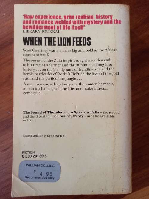 When the Lion Feeds (Courtenay #1) by Wilbur Smith