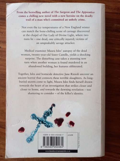 The Sinner (Rizzoli and Isles #3) by Tess Gerritsen - Large Softcover