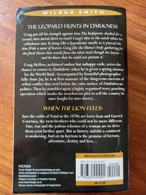 The Leopard Hunts in Darkness/When the Lion Feeds (2-in-1) by Wilbur Smith