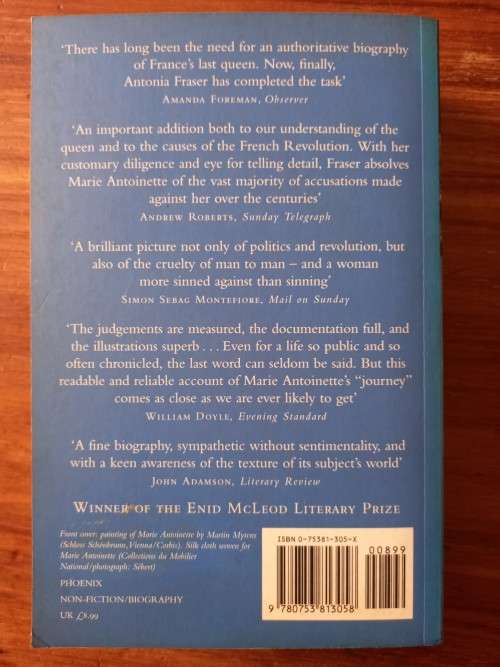 Marie Antoinette:The Journey by Antonia Fraser