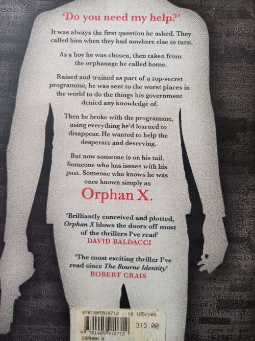 Orphan X (Orphan X #1) by Gregg Hurwitz - Large Softcover