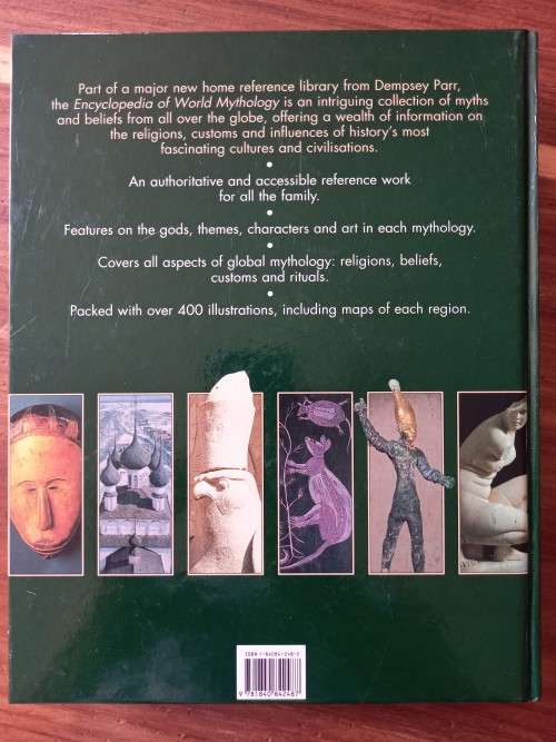 Encyclopedia of World Mythology by Arthur Cotterell - Large Hardcover