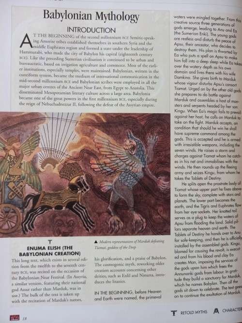 Encyclopedia of World Mythology by Arthur Cotterell - Large Hardcover