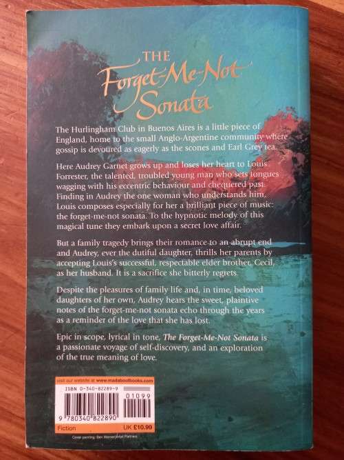 The Forget-Me-Not Sonata by Santa Montefiore - Large Softcover