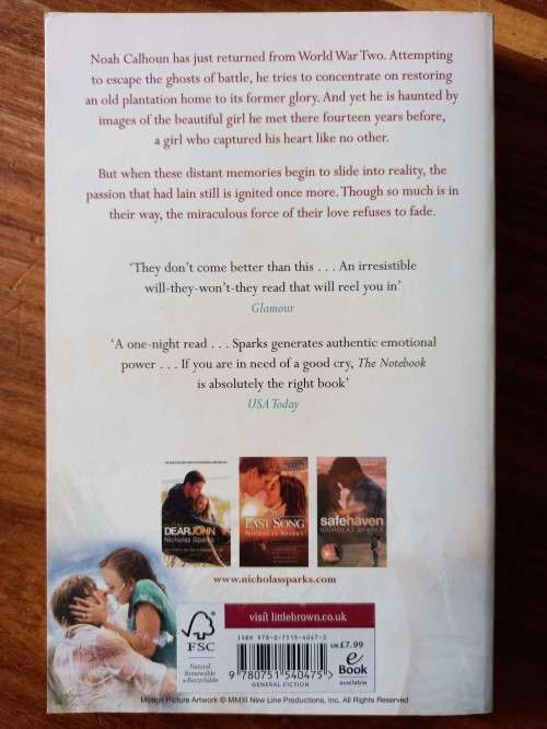 The Notebook (The Notebook #1) by Nicholas Sparks