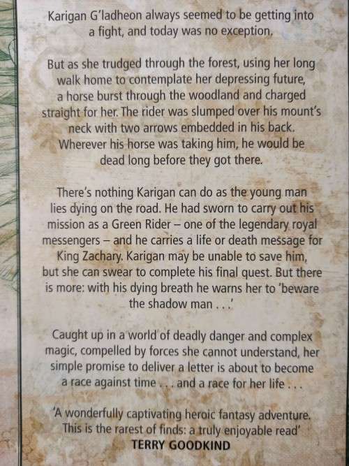 Green Rider (Green Rider #1) by Kristen Britain
