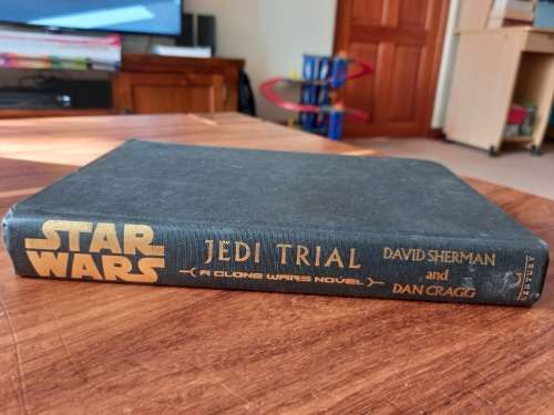 Jedi Trials (Star Wars: Clone Wars #6) by David Sherman - Large Hardcover