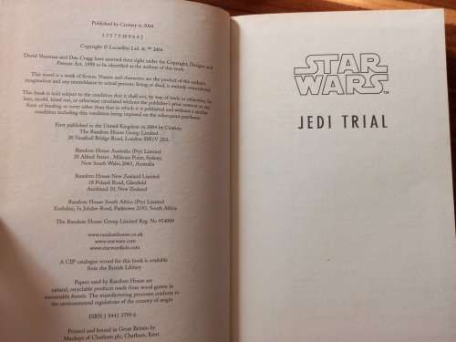 Jedi Trials (Star Wars: Clone Wars #6) by David Sherman - Large Hardcover