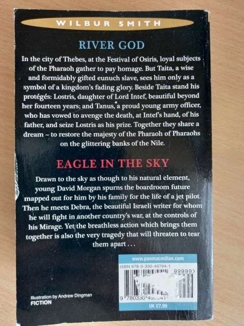 River God (Ancient Egypt #1)/Eagle in the Sky by Wilbur Smith