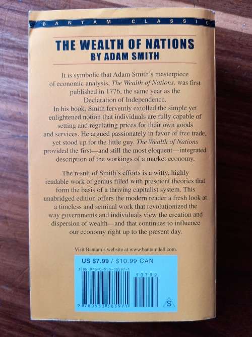 The Wealth of Nations by Adam Smith - Unabridged