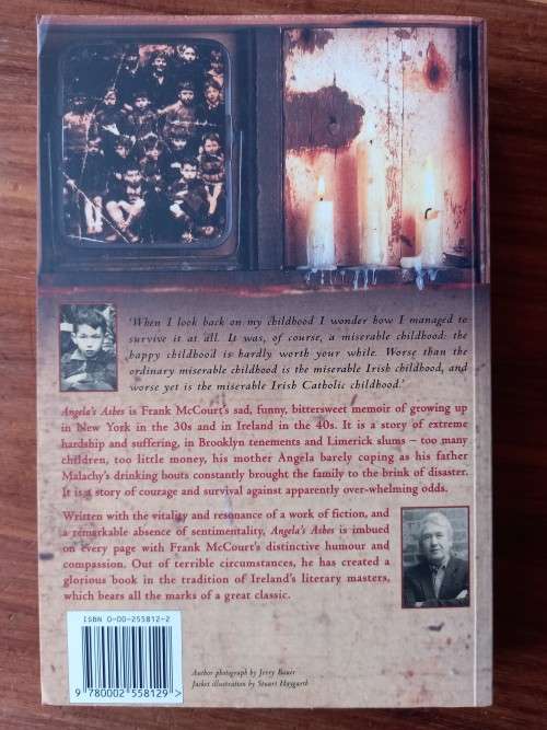 Angela`s Ashes: A Memoir of a Childhood by Frank McCourt - Large Softcover