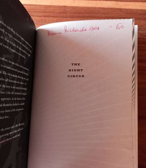 The Night Circus by Erin Morgenstern - Large Softcover
