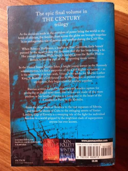 Edge of Eternity (The Century Trilogy #3) by Ken Follett