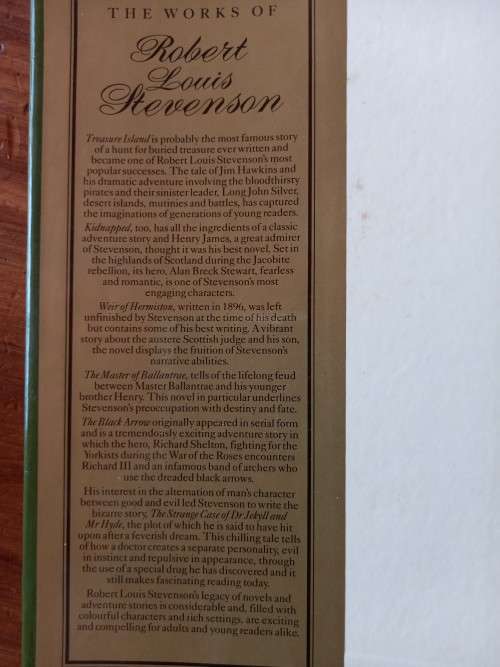 The Works of Robert Louis Stevenson, Complete and Unabridges - Large Hardcover