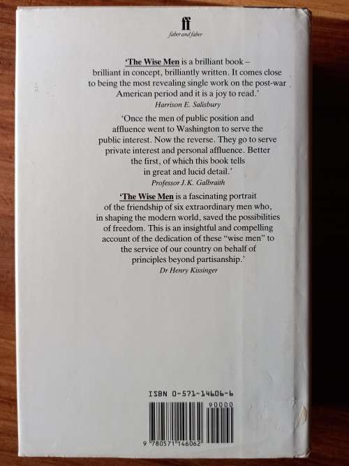 The Wise Men: Six Friends and the World They Made by Walter Isaacson - Large Hardcover