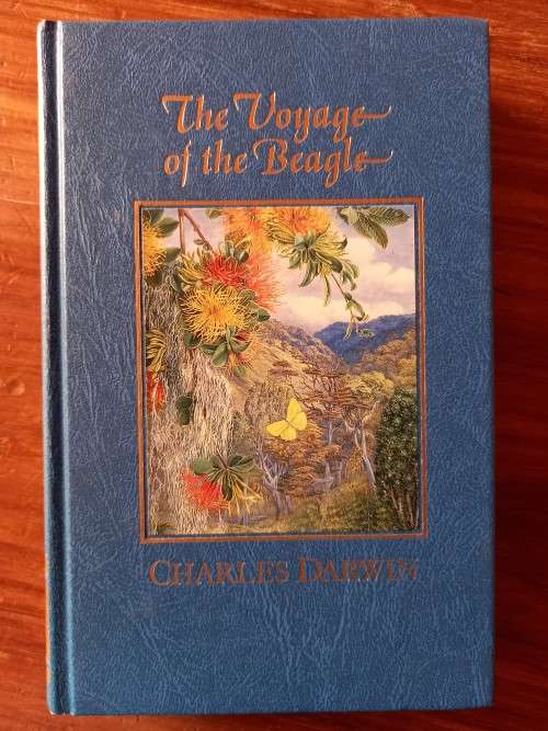 The Voyage of the Beagle by Charles Darwin - Hardcover - The Great Writers Library