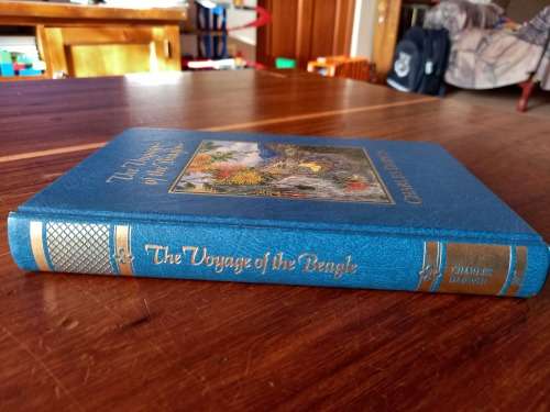 The Voyage of the Beagle by Charles Darwin - Hardcover - The Great Writers Library