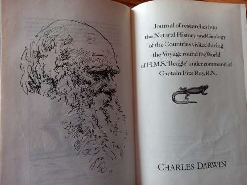 The Voyage of the Beagle by Charles Darwin - Hardcover - The Great Writers Library
