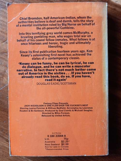 One Flew Over the Cuckoo`s Nest by Ken Kesey