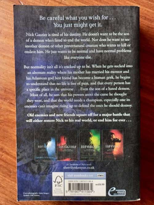 Illusion (Chronicles of Nick #5) by Sherrilyn Kenyon
