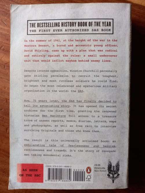 SAS: Rogue Heroes by Ben Macintyre