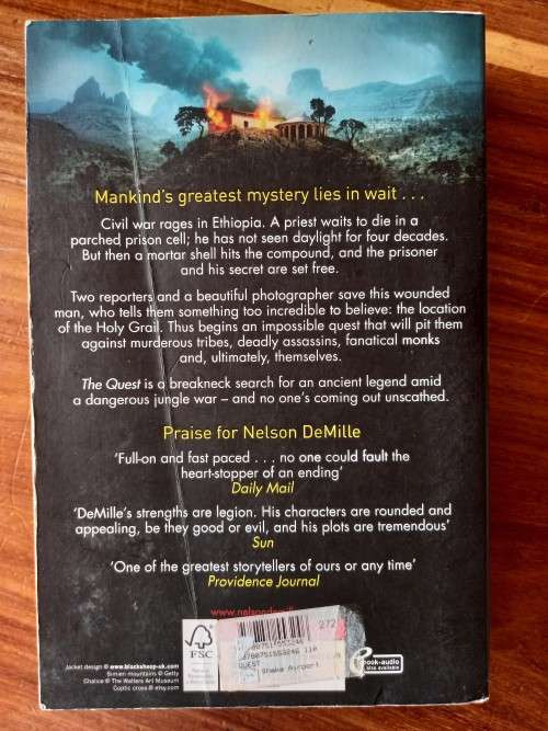 The Quest by Nelson DeMille - Large Softcover