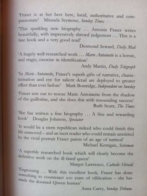 Marie Antoinette: The Journey by Antonia Fraser