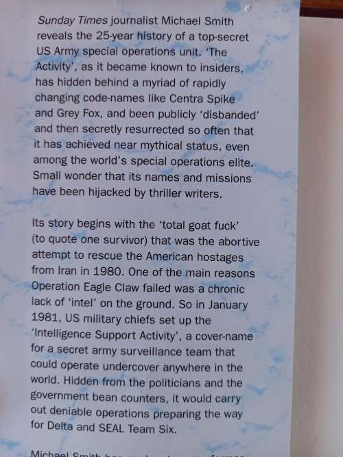 Killer Elite: The Inside Story of America`s Most Secret Special Operations Team by Michael Smith