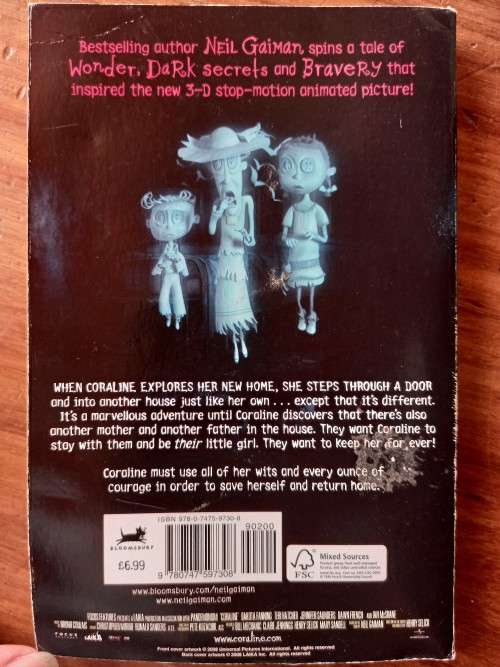 Coraline by Neil Gaiman
